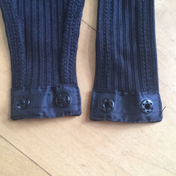 asos one shoulder one arm black ribbed bodysuit - Picture 13 of 16